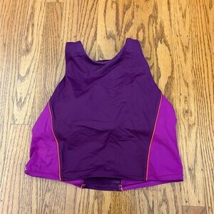 Athleta Rich Purple Apparel sports bra